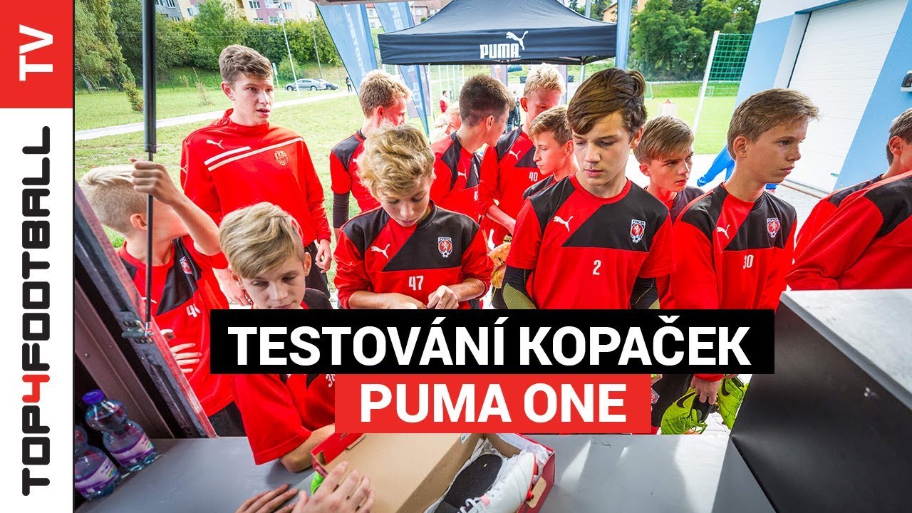 TOP4FOOTBALL TV - Testov&aacute;n&iacute; kopaček PUMA ONE