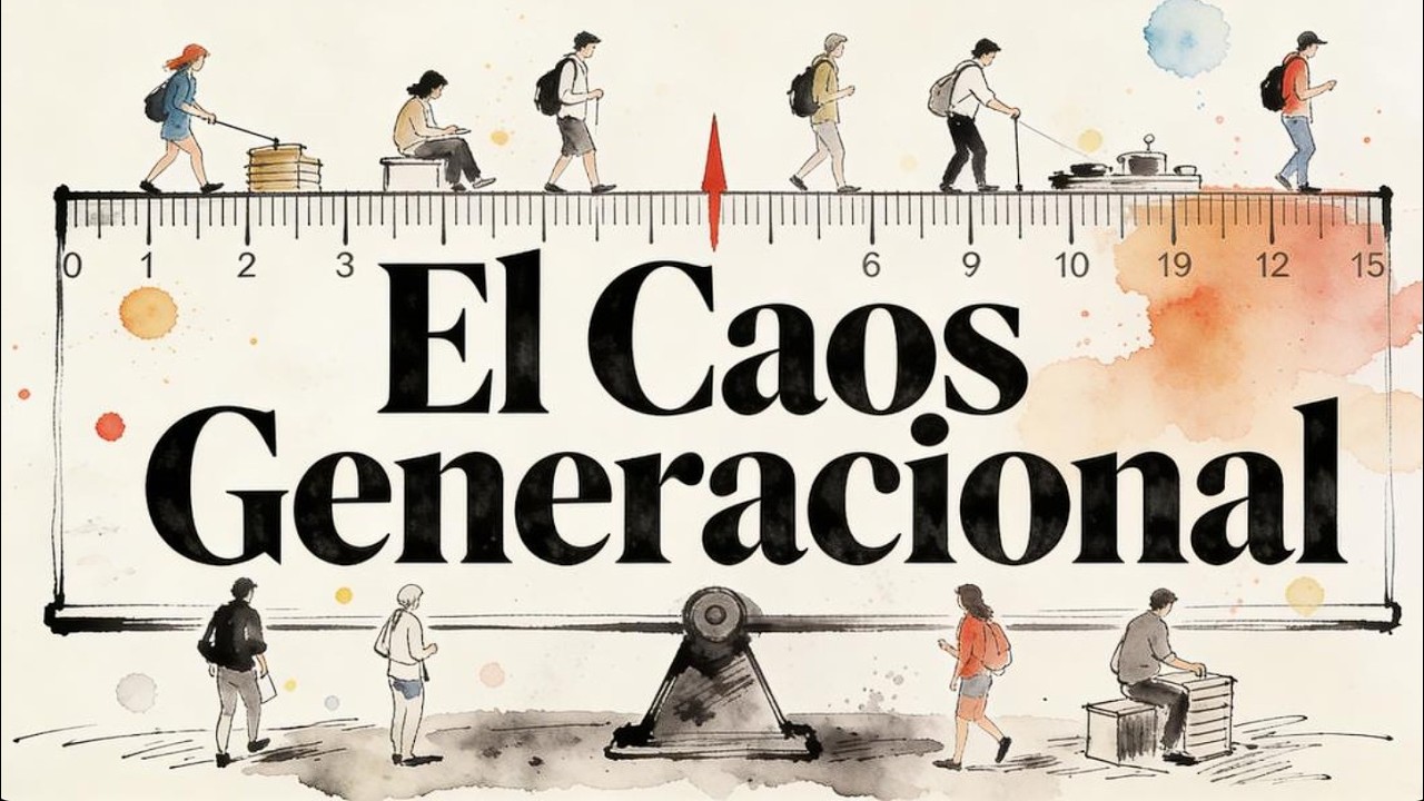 El Caos Generacional: Cómo La Época En Que Naciste Moldea Tu Forma De Pensar.