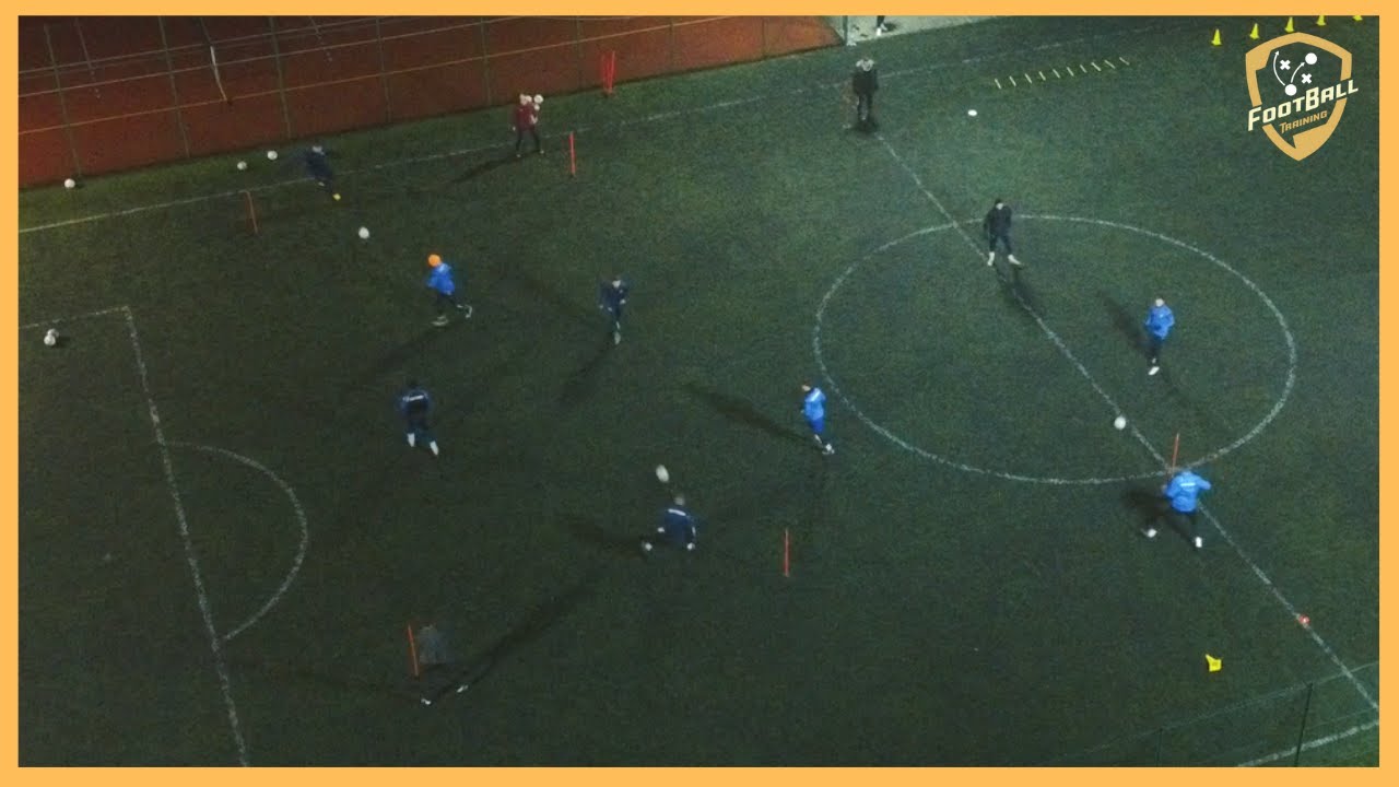 Passing Circuit With Intensity - 3 Soccer Drills