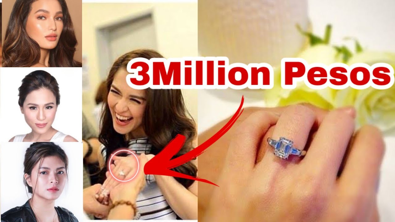 MOST EXPENSIVE ENGAGEMENT RINGS OF FAMOUS FILIPINO CELEBRITIES| ANGEL LOCSIN, MARIAN RIVERA & MORE