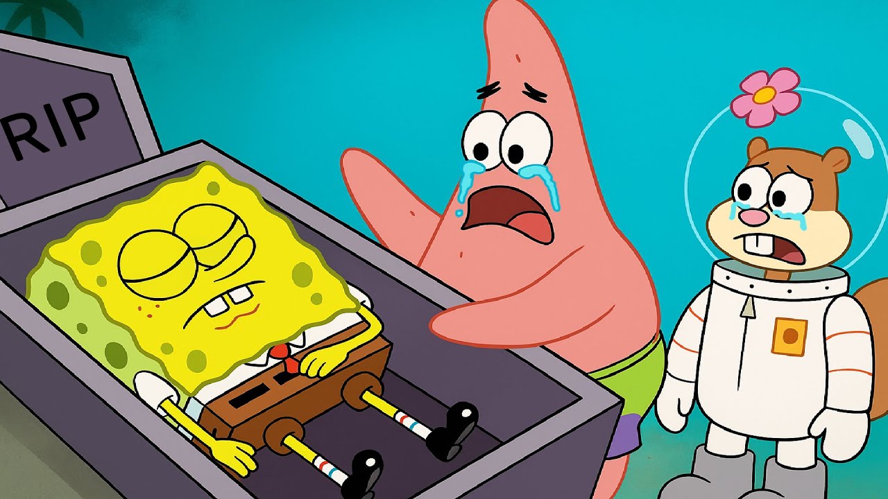 GoodBye Spongebob, Please Wake Up!!! - Spongebob Funny Animation