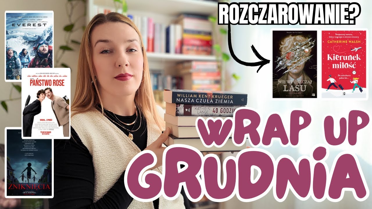 Wrap Up Grudnia 2025 | Co czytałam i oglądałam📚🎬
