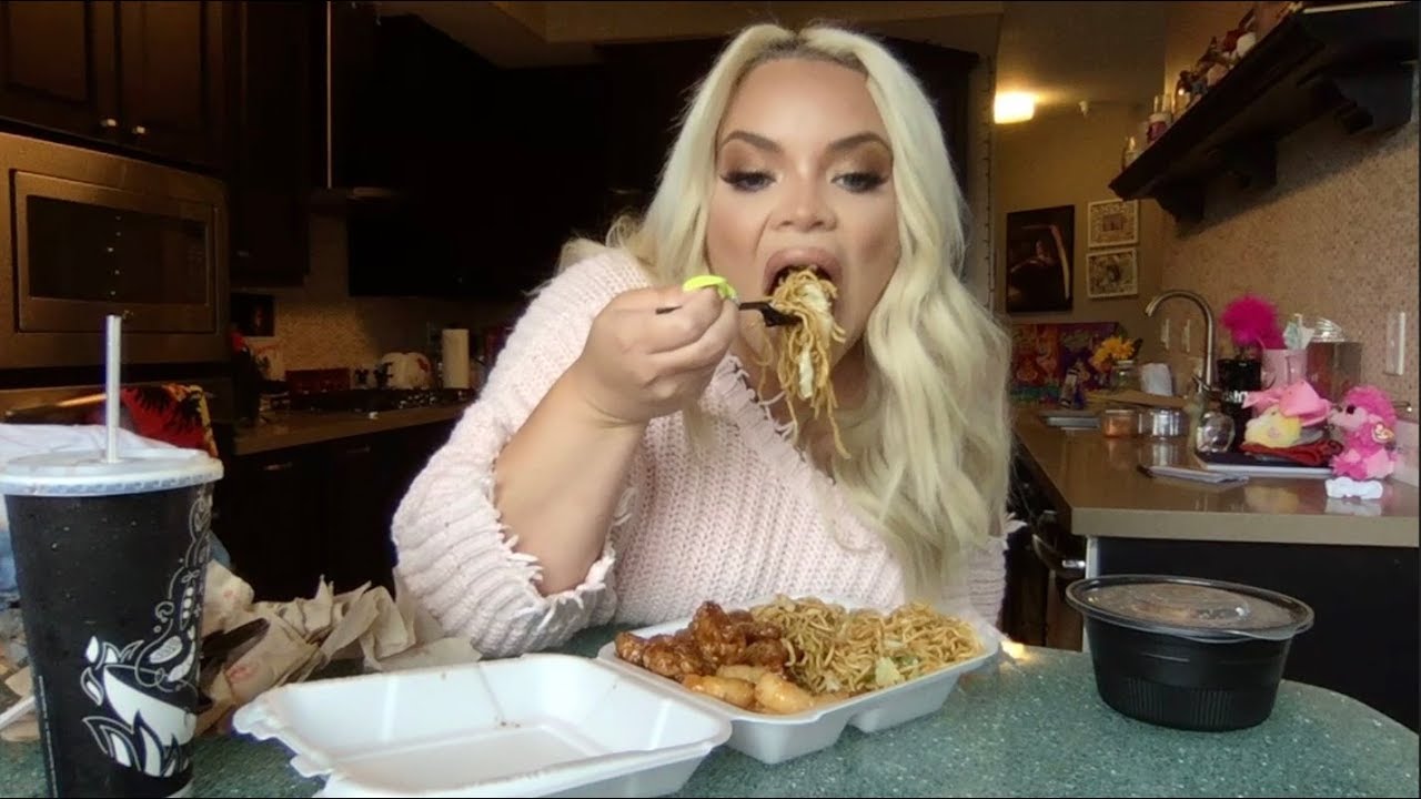 Super Fattening Panda Express High Calorie Mukbang! EPIC CHINESE EATING SHOW