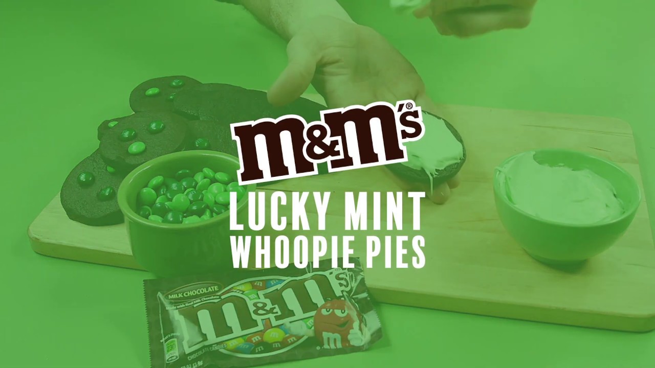 M&M'S Lucky Mint Pies