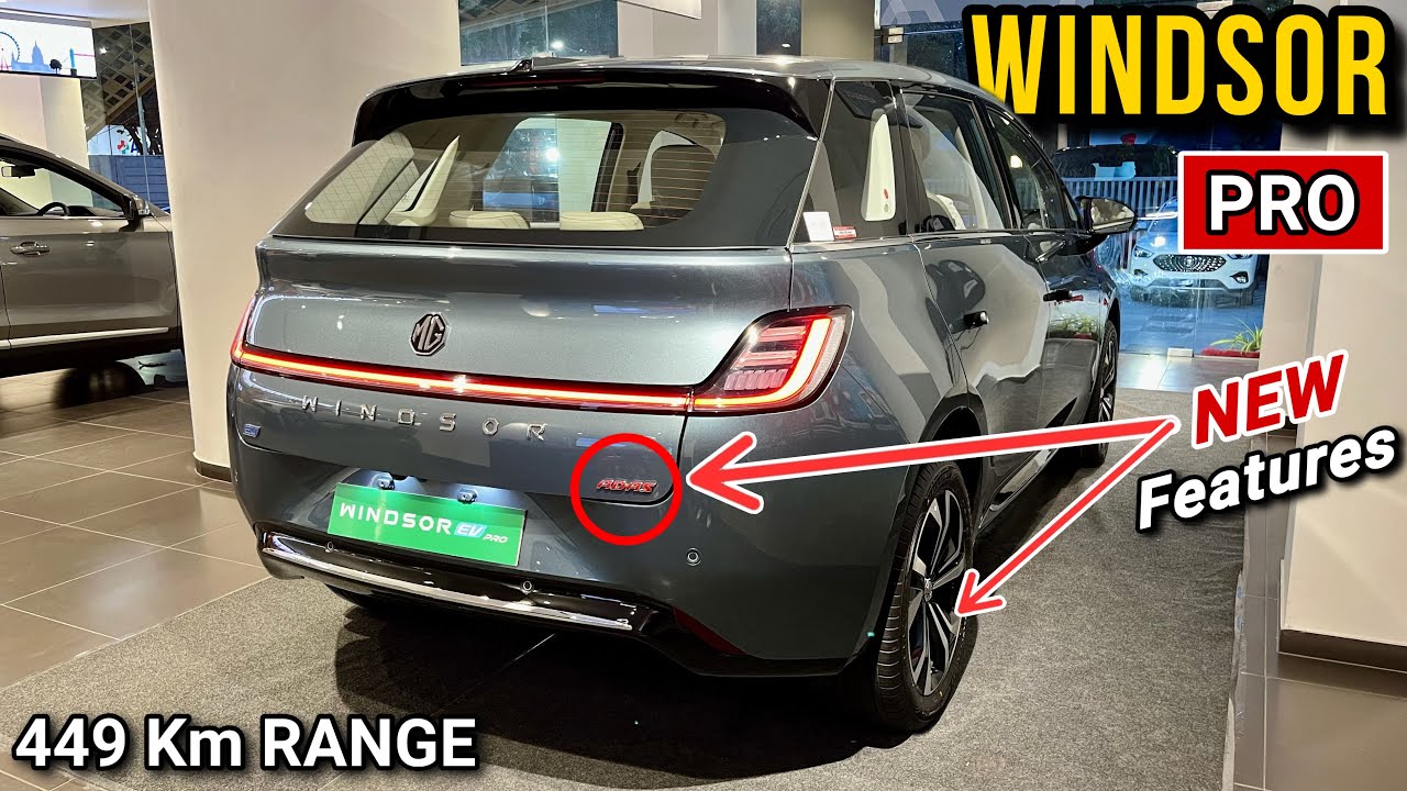 All New MG Windsor EV PRO is here!🔥 Best EV Under ₹20 Lakh❤️