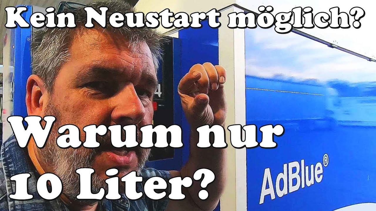 FIAT Ducato AdBlue Stand niedrig   Neustart nicht mehr möglich. Wie reagiert man am Besten?