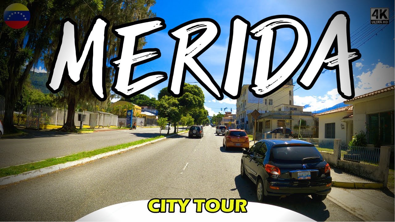 ¡MERIDA TURISTICA! Ruta en la Avenida Urdaneta - Troncal 7 🇻🇪 Venezuela en 4K. City Tour 2023.