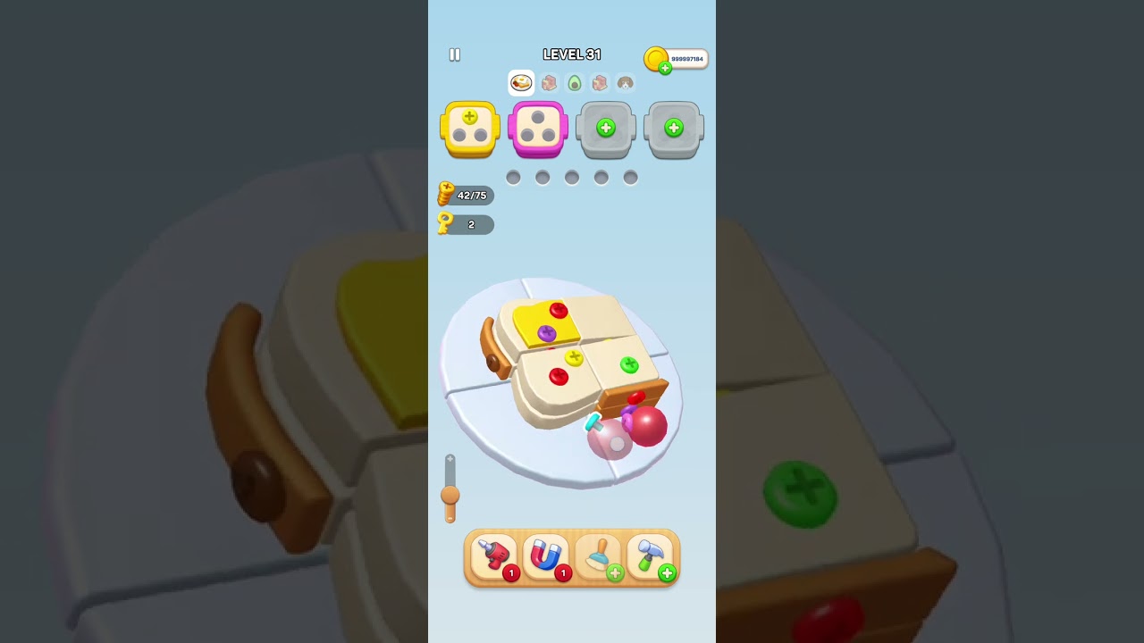 Solving Screwdom Lvl 31