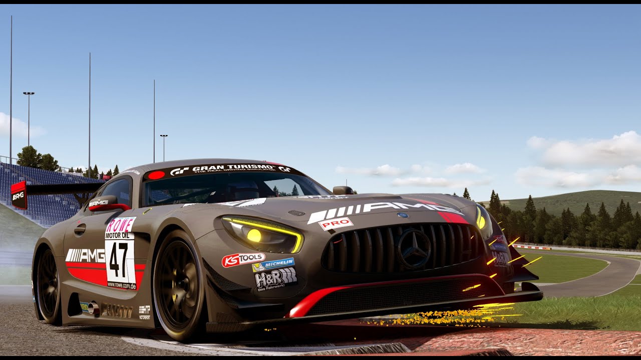 Mercedes-Benz AMG GT3 - Nurburgring GP World Record 1:55:751 - Assetto Corsa