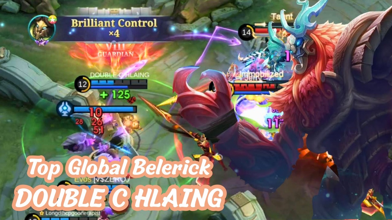 Top Global Belerick - DOUBLE C HLAING - Belerick Build & Gameplay