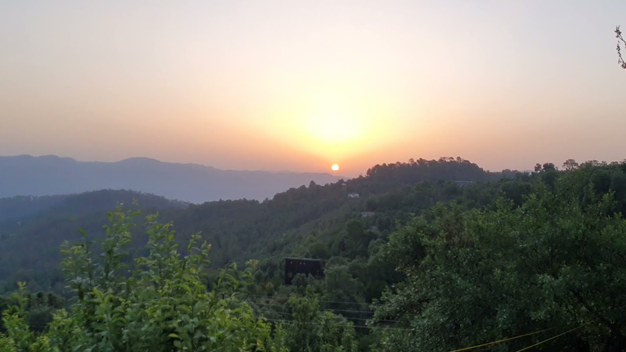 Beautiful Sunrise at Mukteshwar, Nainital 🌞🌞🫶