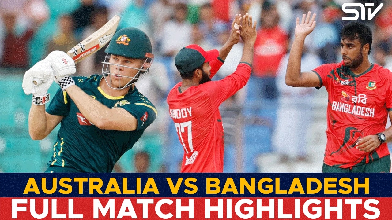 Australia vs Bangladesh | Thrilling T20I Action | Full Match Highlights | 1st T20I 2026 | M9K1K