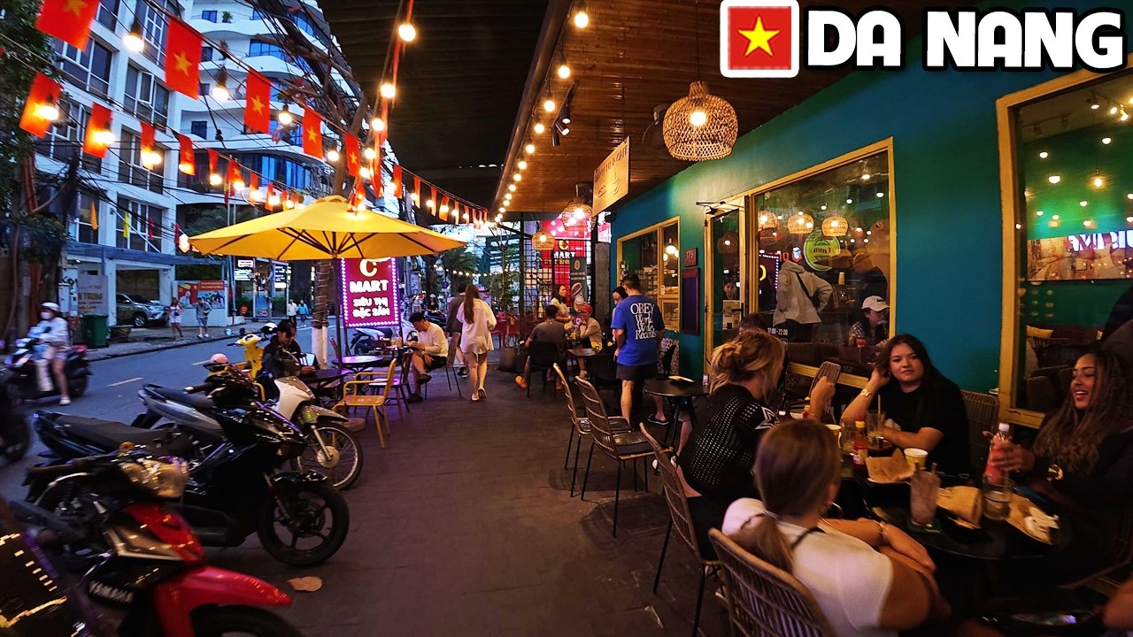 DA NANG VIETNAM 2026 - An Thuong Area After Dark Real Street Life & Atmosphere