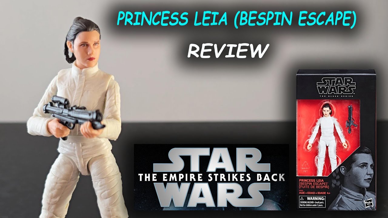 Принцесса Лея (Побег с Беспина) Star Wars Black Series - ОБЗОР