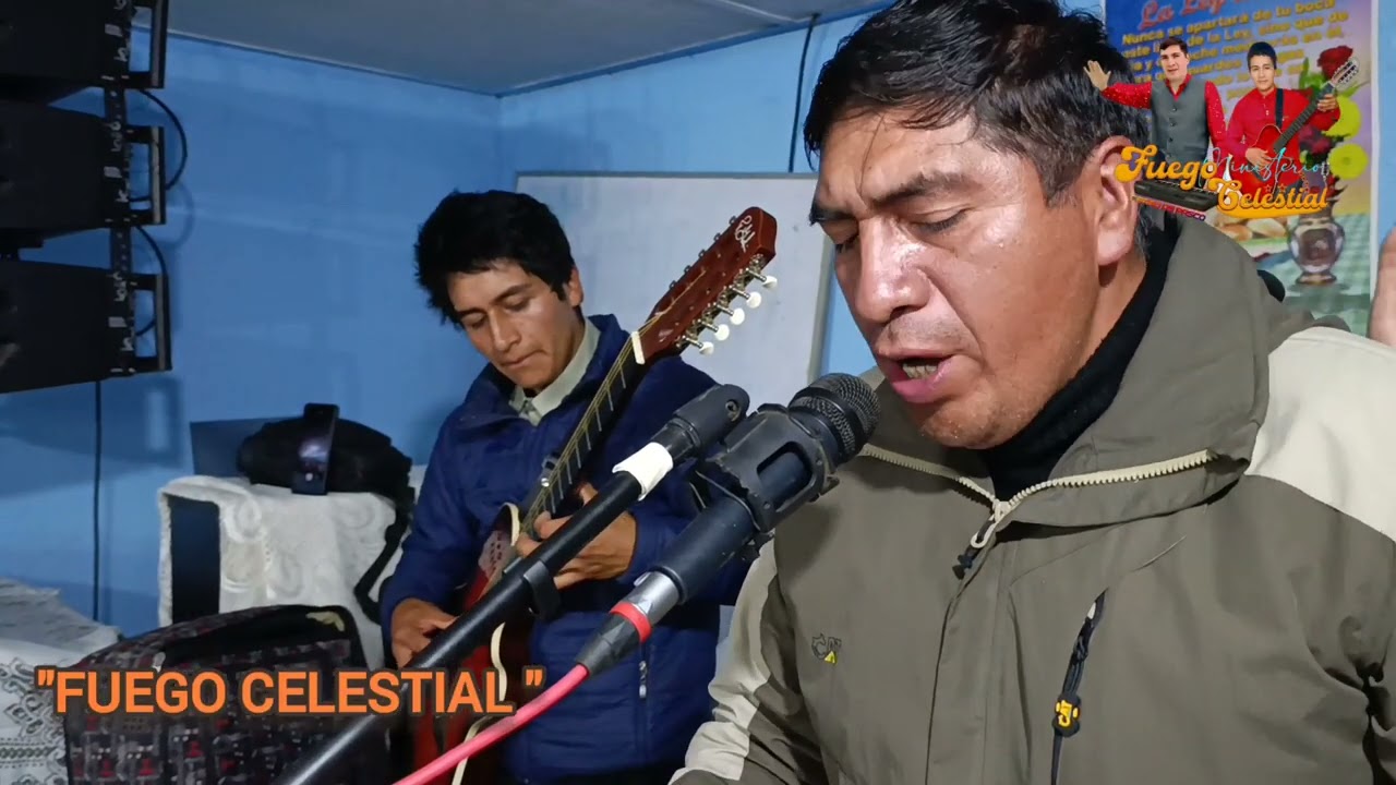 Fuego Celestial - Cerro de Pasco - Algo está descendiendo - Mix de alabanzas con requinto - 2025