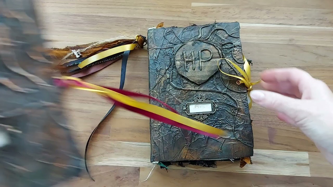 Harry Potter creative journal flip through