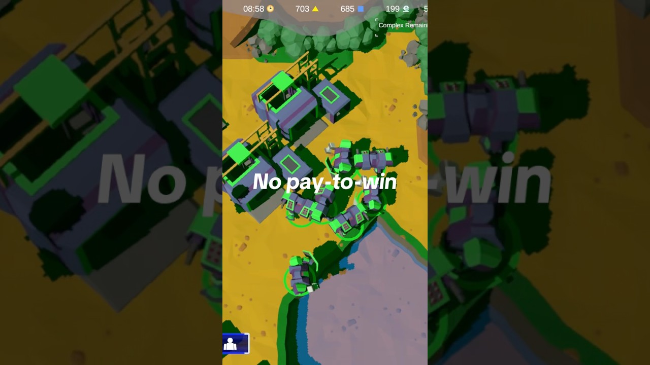 I ignore profit and made free no pay-to-win and no ads mobileRTS #indiegame #gamedevlog #mobilegame