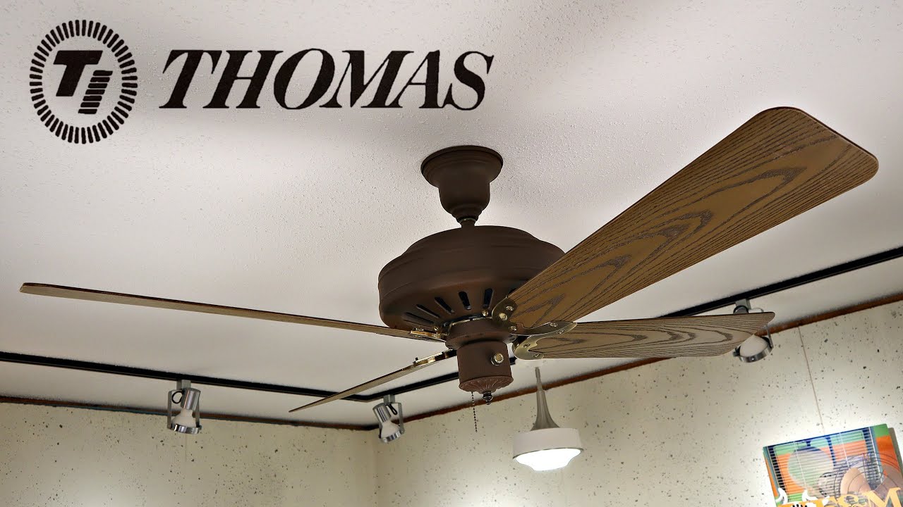 Thomas Industries British India Collection Ceiling Fan | 1080p HD Remake