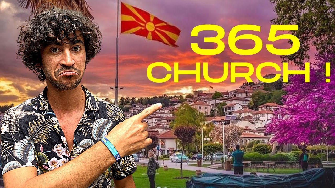 Ohrid Macedonia - Lake Ohrid and Church of St. John North Macedonia - Solo Travel Balkans