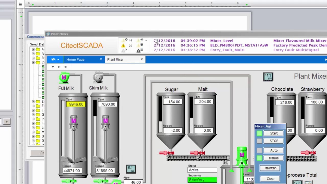 Dream Report with Citect SCADA