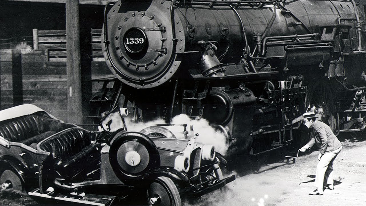 Silent movies did some pretty crazy things with trains