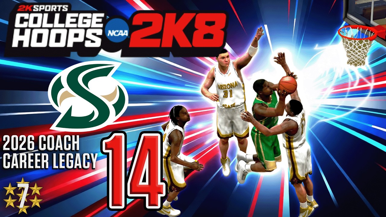 2026 Coach Career Legacy | College Basketball 2K8 | Livestream 14
