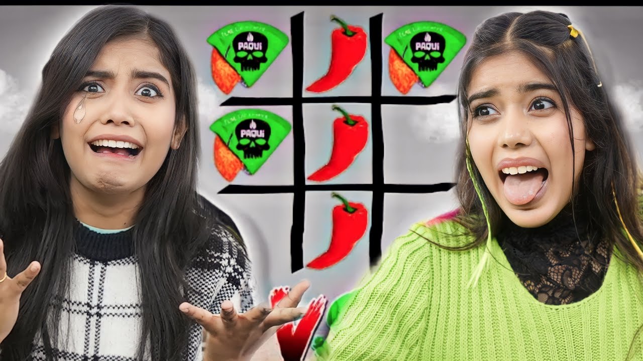 Food Tic Tac Toe Challenge!!