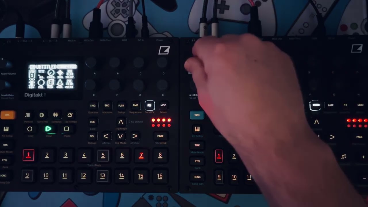 Dub Techno on the Elektron Digitone 2\ Digitakt 2