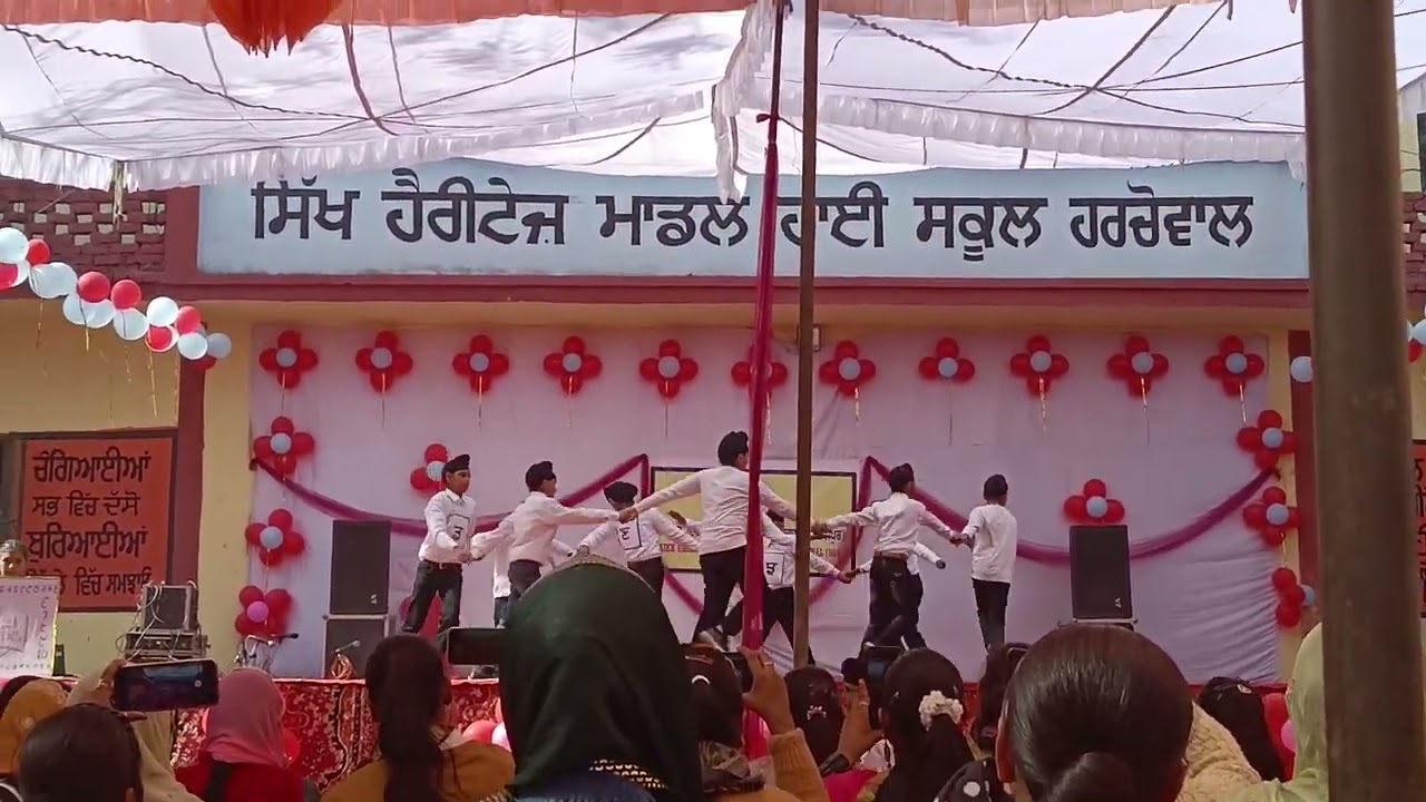 choreography on Gurmukhi da beta (song ofsatinder sartaj ).