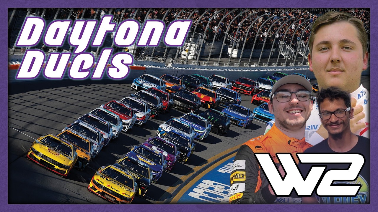 NASCAR Racing Live from Daytona! The W2W Duels.
