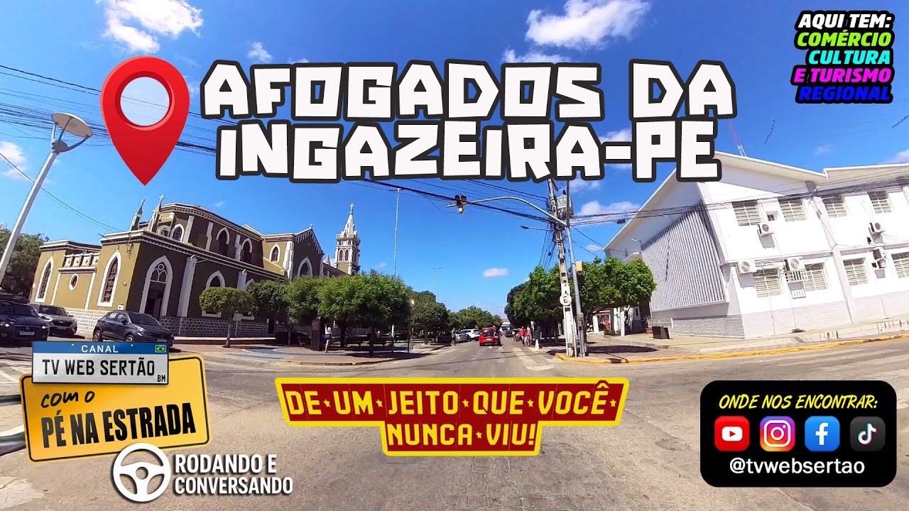 RODANDO E CONVERSANDO POR AFOGADOS DA INGAZEIRA-PE