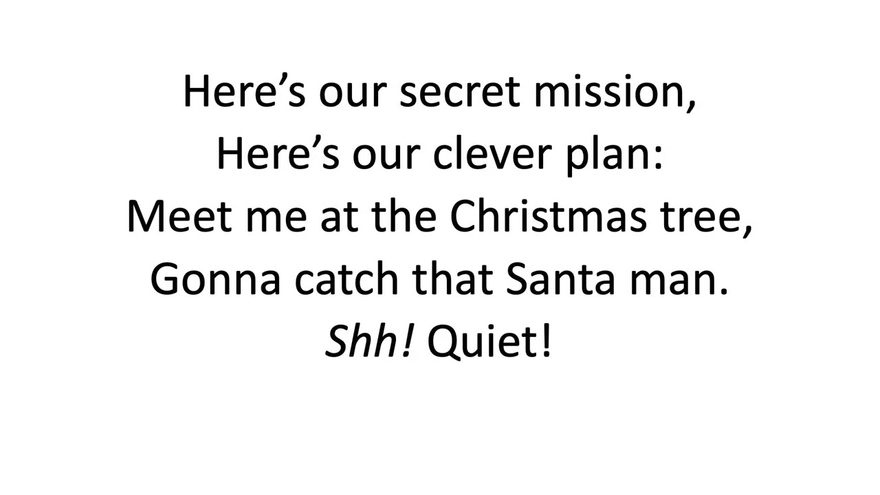 Gonna Catch That Santa Lyric Video