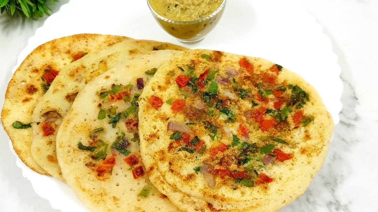 Instant Uttapam | Uttapam Recipe | Instant Rava Uttapam | Suji Uttapam | Instant Suji Uttapam