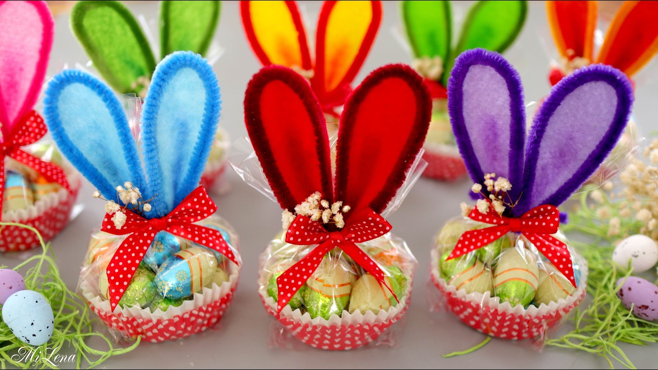 🔔 Пасхальные подарки с ушками  🐰🐣 Easter gifts with Bunny ears 🌸