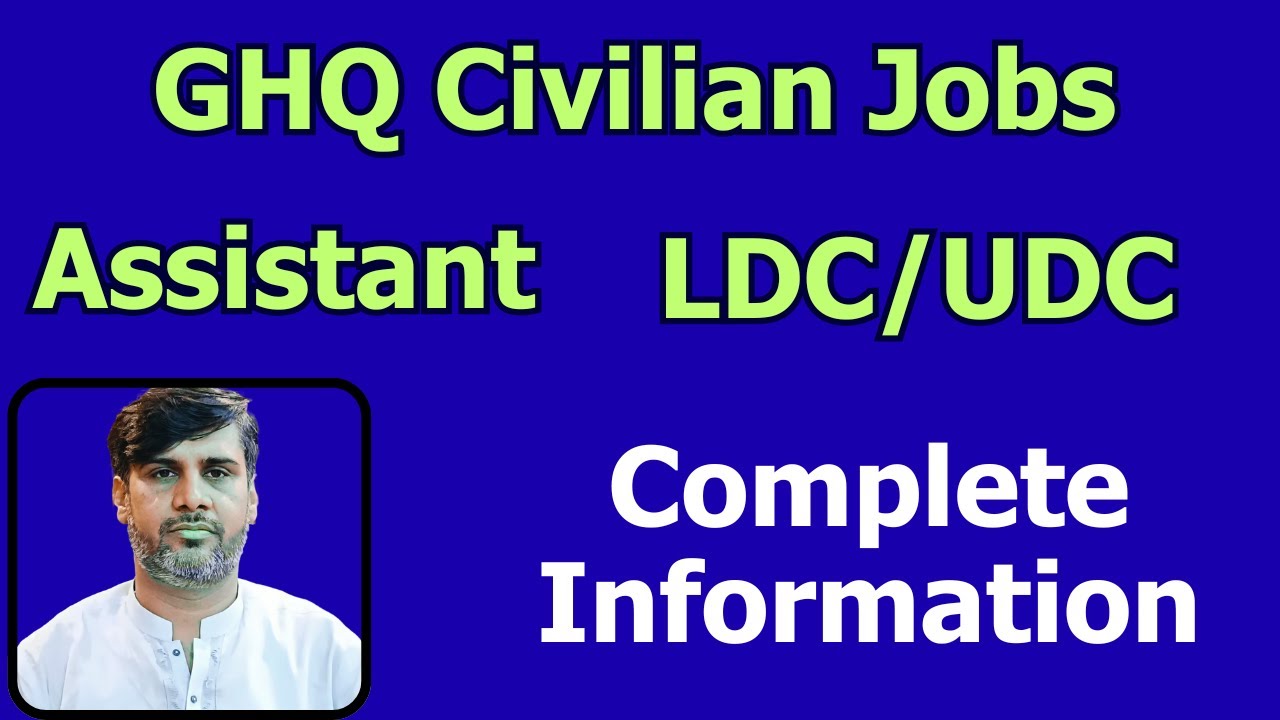 Great News | GHQ Rawalpindi Civilian Jobs | Assistant | UDC | LDC | How to apply for GHQ posts | Tip