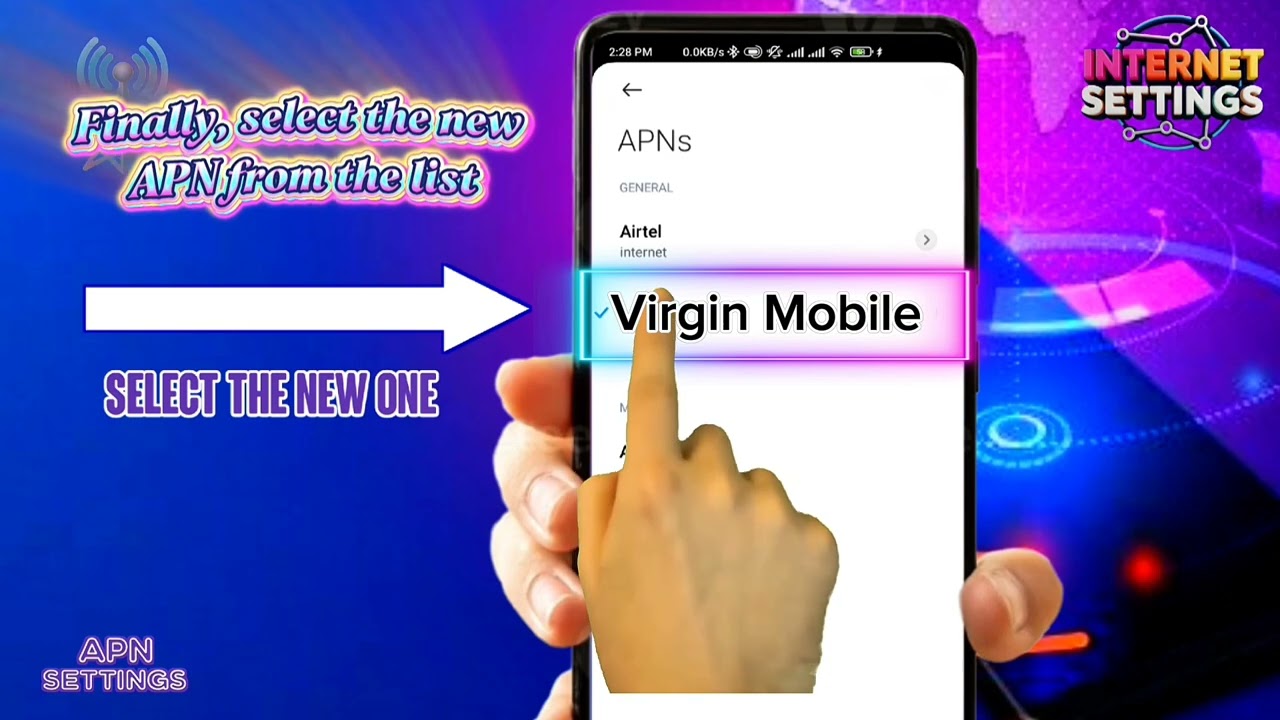 Virgin Mobile APN Settings - (Saudi Arabia)  3G 4G 5G Access Point Name
