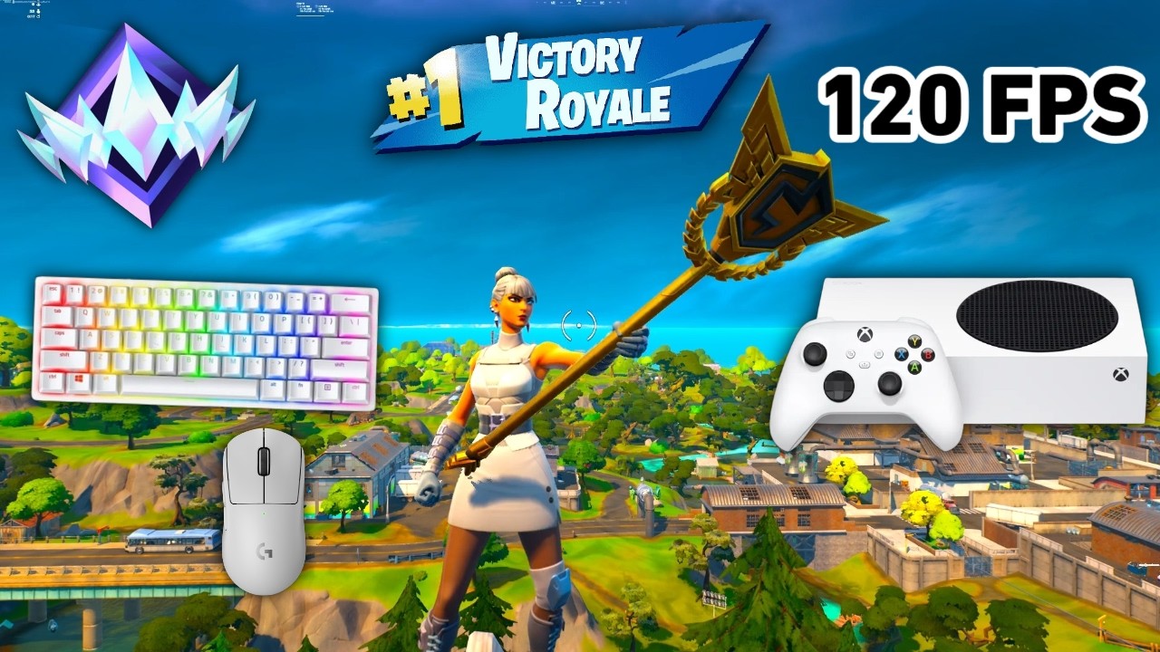 Fortnite Unreal Ranked Reload On Xbox Series S | Keyboard & Mouse Gameplay | 120 FPS | 4K