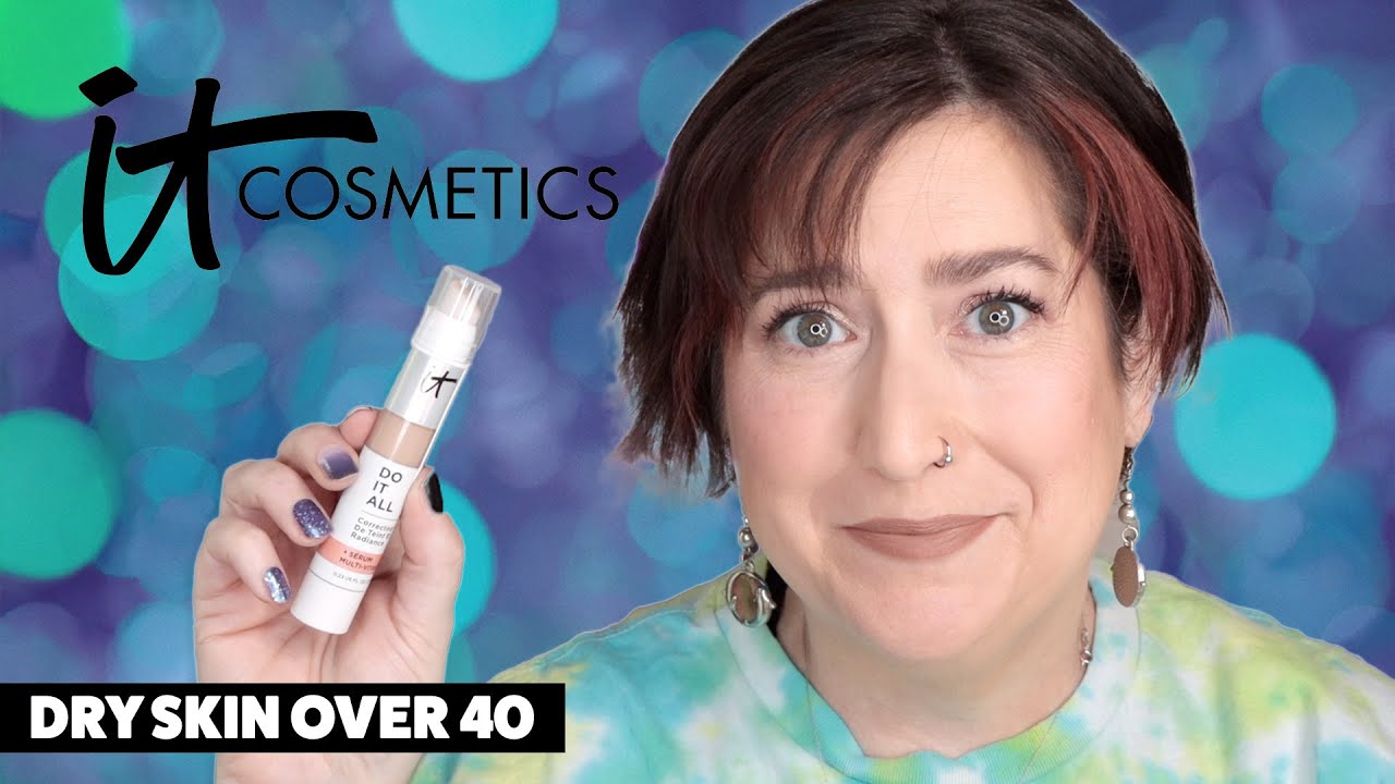 IT COSMETICS DO IT ALL RADIANT CONCEALER | Dry Skin Review & Wear Test