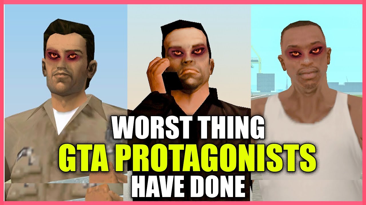 WORST Thing Each GTA Protagonist Has Done!