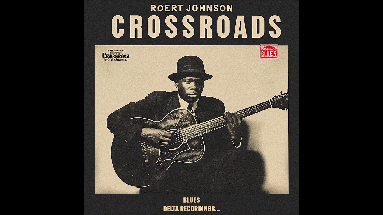 Robert Johnson &ndash; Midnight Crossroads (1936)[Delta Lost Sessions] | Dark Delta Blues Night