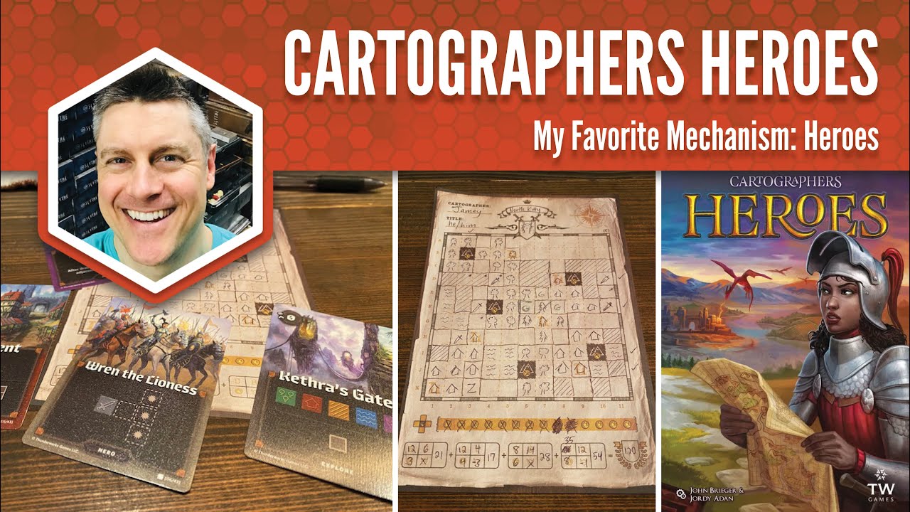 Cartographers Heroes: My Favorite Game Mechanism