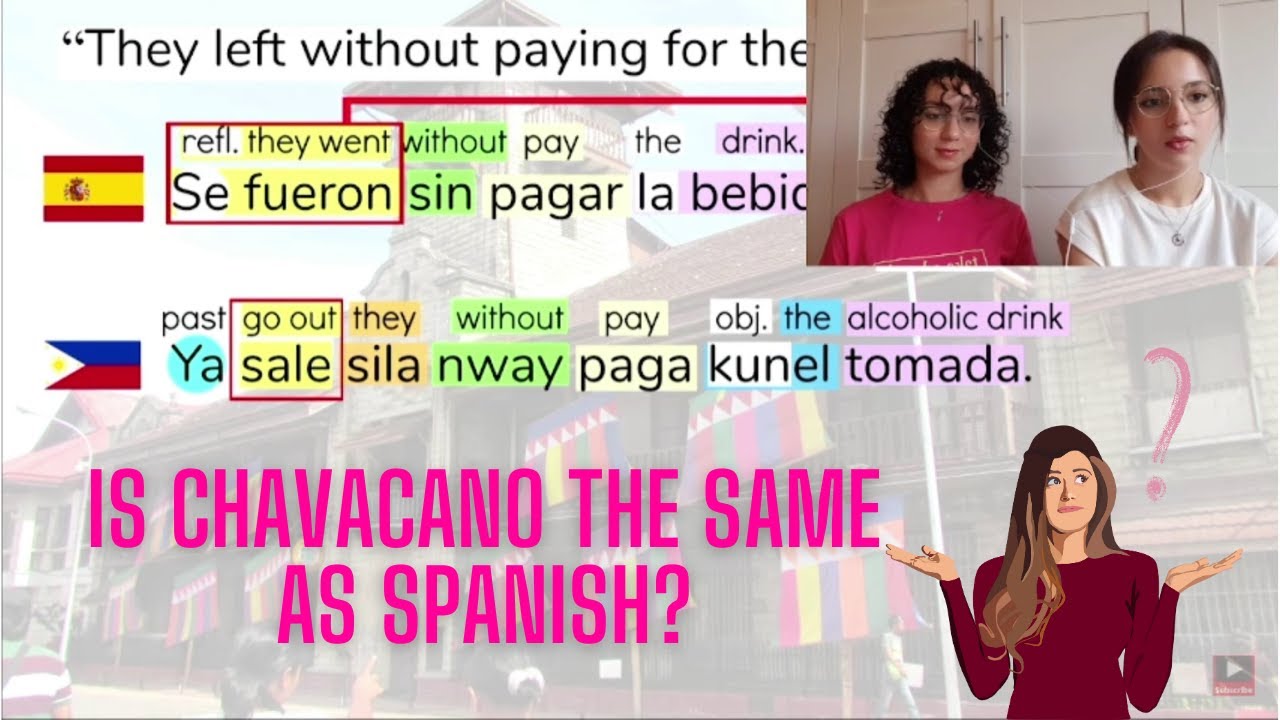 Reaction to Chavacano!  #philippines #chavacano #spanish