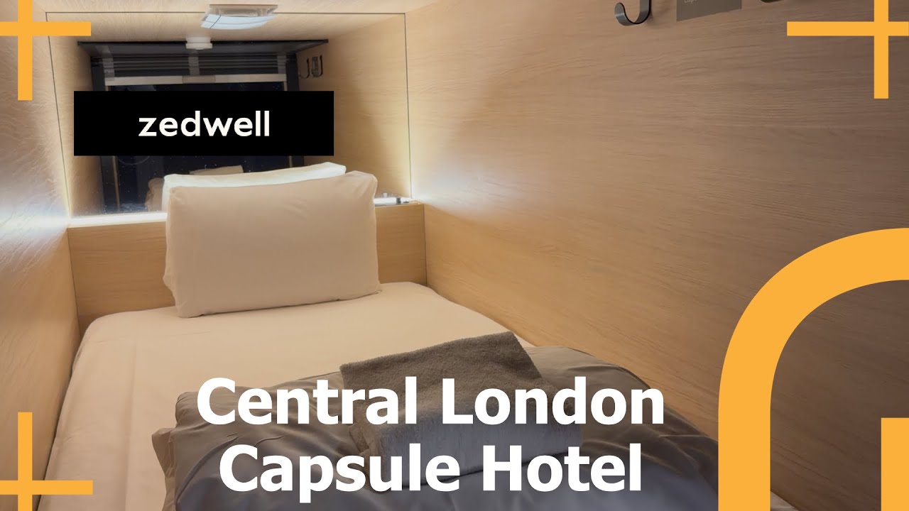 Обзор капсульного отеля в центре Лондона &mdash; Zedwell, Piccadilly Circus