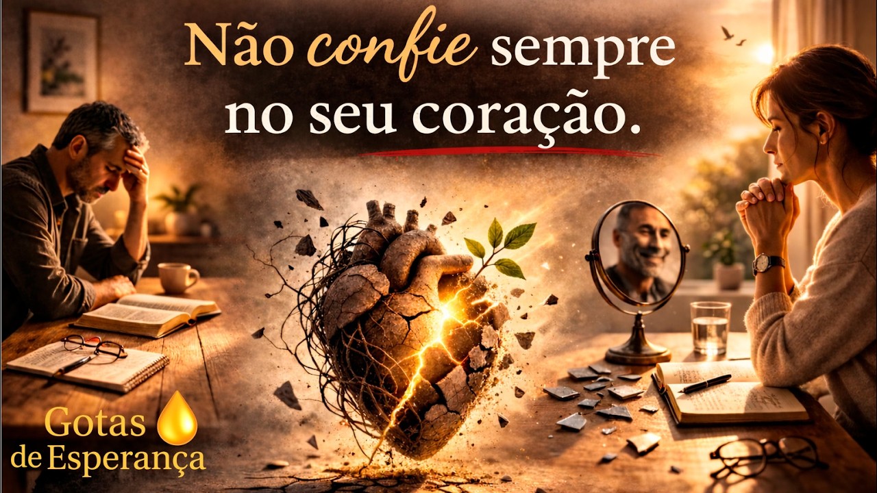 O perigo de confiar no próprio coração — Jeremias 17:9 - Gotas de Esperança