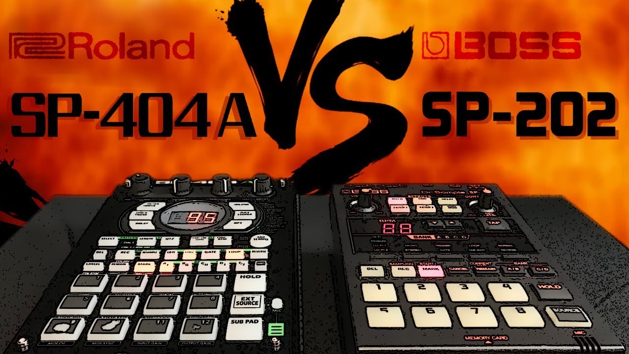 PITCH FX: Roland SP-404A Vs Boss SP-202 [Tutorial | Comparison] Lo-Fi Hip Hop