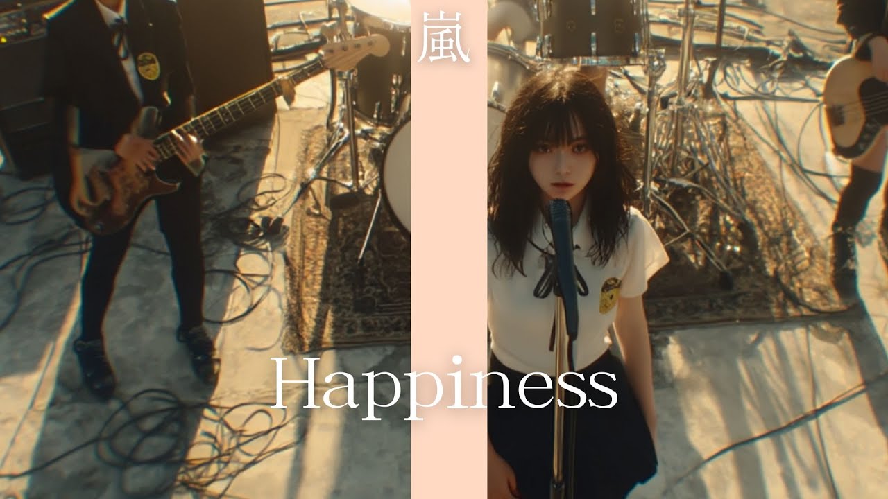 Happiness / 嵐 🎸放課後の女子高生軽音部が 歌ってみた [AI Sing Cover kAthrsIs -カタルシス-]