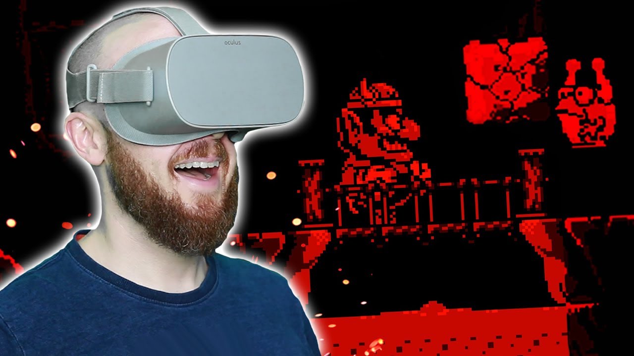 VIRTUAL BOY ON OCULUS GO!! VirtualBoyGo Emulator Oculus Go Gameplay