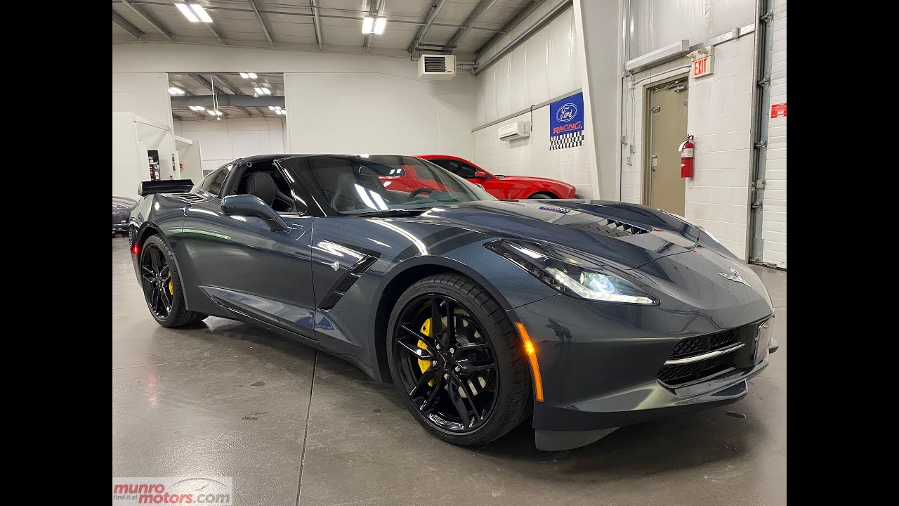 2019 Chevrolet SOLD SOLD SOLD Corvette 2dr Stingray Cpe w-1LT CompSeats CarbonRoof with just 6k kms!