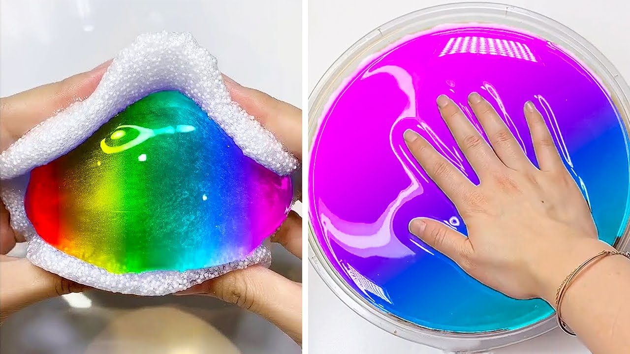 Satisfying Slime ASMR | Relaksujące filmy szlamowe # 1130
