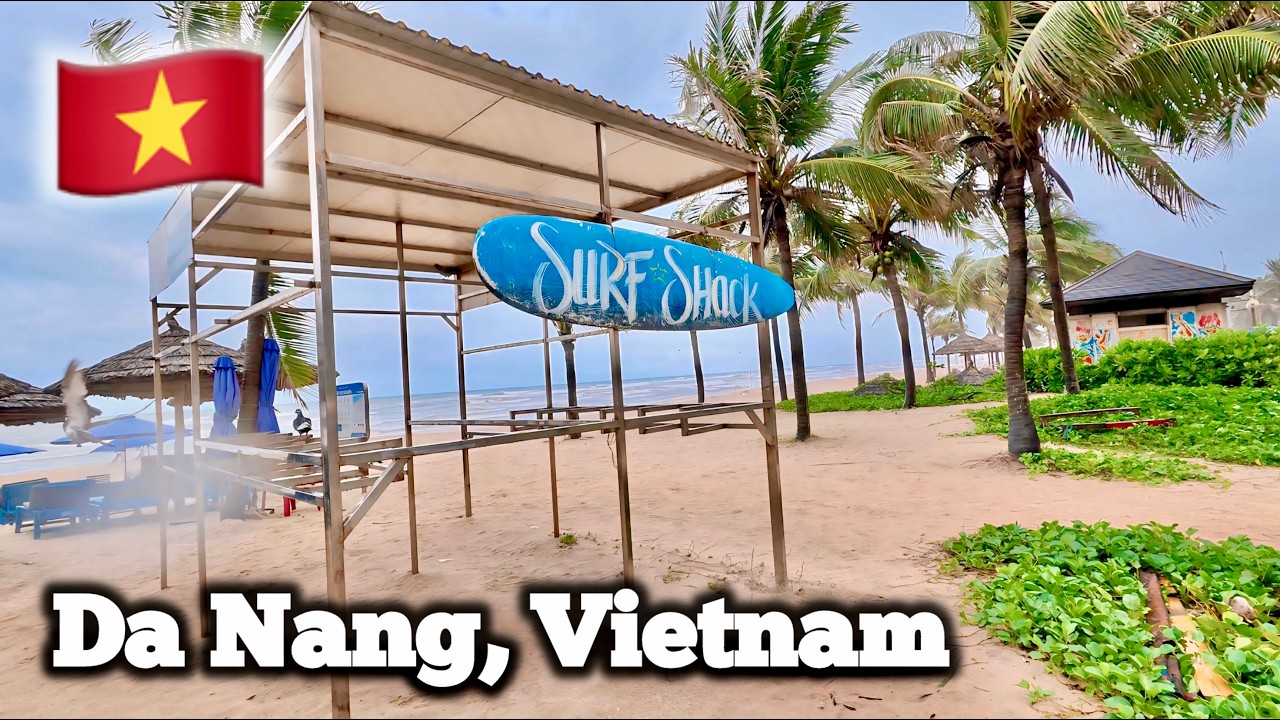 Not Always Paradise! 🌧️ Rainy Day Walking Tour in Da Nang Vietnam
